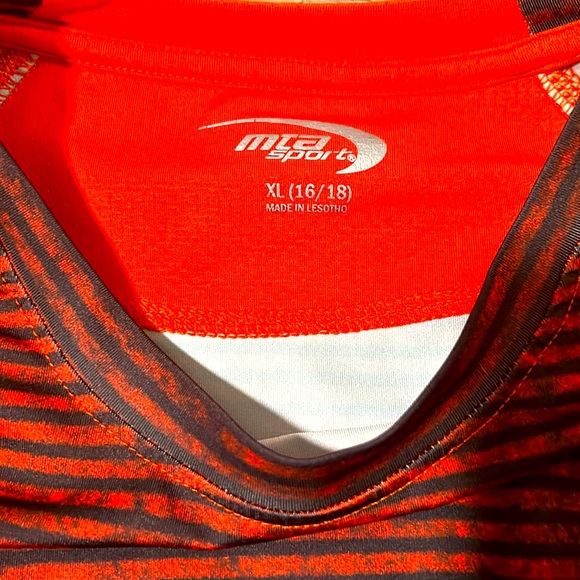 MTA Sport Boys XL Long Thermal Tee Shirt - Picture 2 of 2